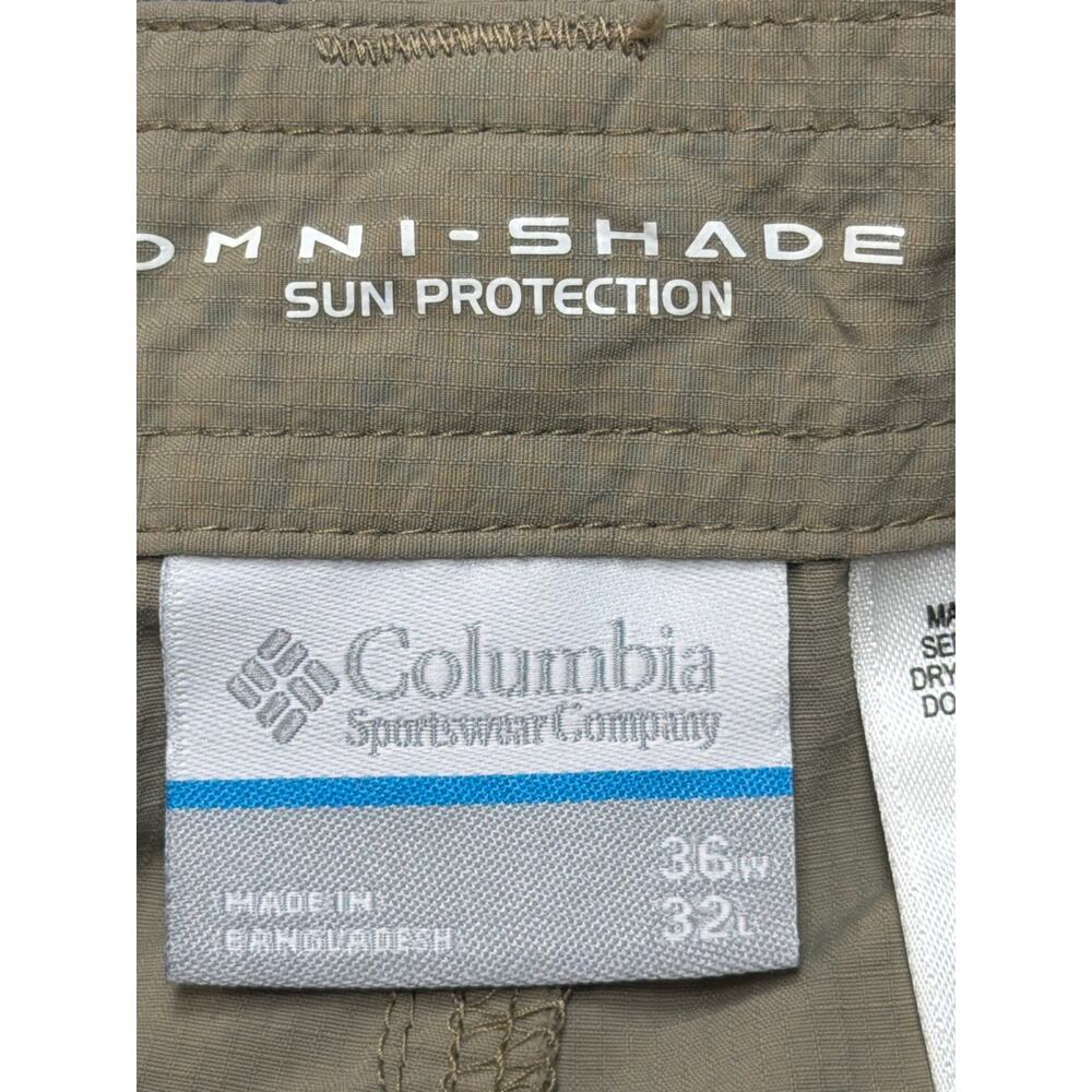 Columbia Convertible Cargo Pants Shorts Omni-Shade Sun Protection 36x32 - Picture 11 of 13